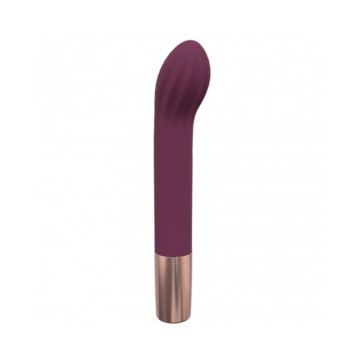 Loveline Traveler G-Spot Silicone Rechargeable Splashproof Burgundy - Image 2