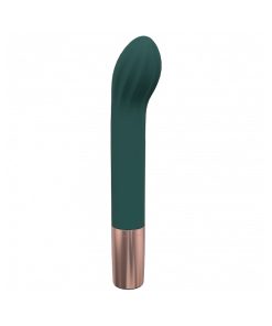 Loveline Traveler G-Spot Silicone Rechargeable Splashproof Forest Green