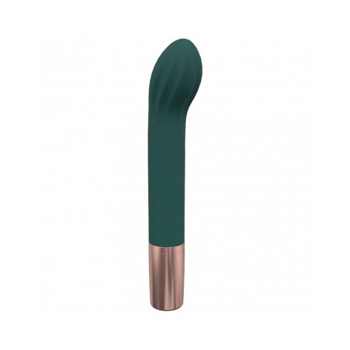 Loveline Traveler G-Spot Silicone Rechargeable Splashproof Forest Green - Image 2