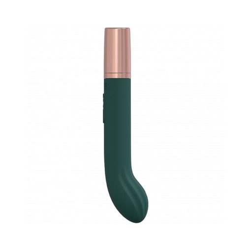 Loveline Traveler G-Spot Silicone Rechargeable Splashproof Forest Green - Image 3