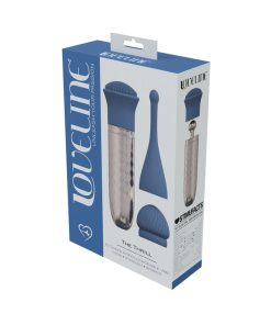Loveline The Thrill Wand Silicone Rechargeable Splashproof Blue