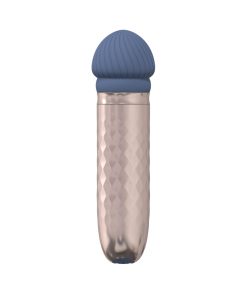 Loveline The Thrill Wand Silicone Rechargeable Splashproof Blue