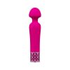 Royal Gems Scepter Silicone Rechargeable Vibrator Pink
