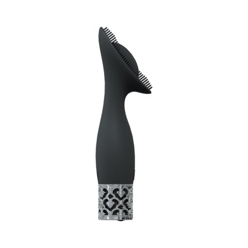 Royal Gems Duchess Silicone Rechargeable Vibrator Black - Image 3
