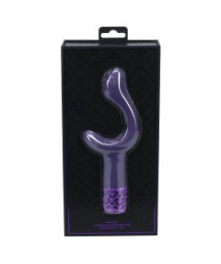 Royal Gems Majestic Silicone Rechargeable Vibrator Purple