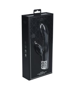 Royal Gems Monarch Silicone Rechargeable Vibrator Black