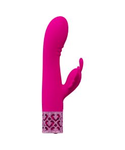 Royal Gems Monarch Silicone Rechargeable Vibrator Pink