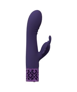 Royal Gems Monarch Silicone Rechargeable Vibrator Purple