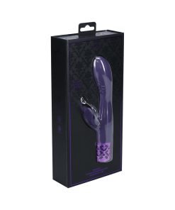 Royal Gems Monarch Silicone Rechargeable Vibrator Purple