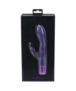 Royal Gems Monarch Silicone Rechargeable Vibrator Purple