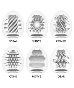 Tenga Egg Variety Pack Hard Boiled Ii 6 Pack