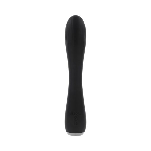 Selopa Midnight Magic Rechargeable Vibrator Silicone Black - Image 6