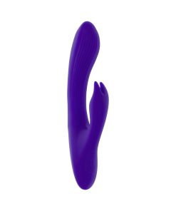 Selopa Poseable Bunny Dual Stimulator – Rechargeable, Waterproof, Purple