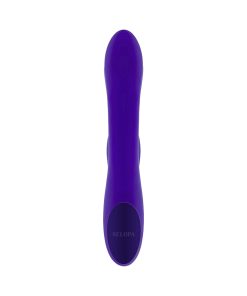 Selopa Poseable Bunny Dual Stimulator – Rechargeable, Waterproof, Purple
