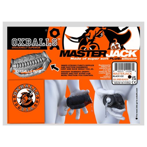 Oxballs Masterjack Double Penetration Jo Black Ice - Image 7