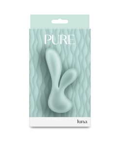 Pure Luna Petite Vibrating Rabbit Teal