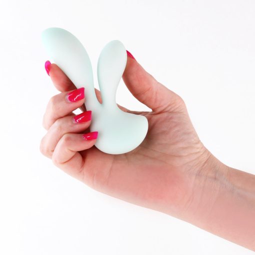 Pure Luna Petite Vibrating Rabbit Teal - Image 3