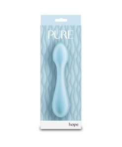Pure Hope Vibrating Wand Blue