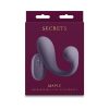 Secrets Maple Insertable Warming Vibe With Remote Gray