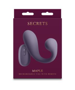 Secrets Maple Insertable Warming Vibe With Remote Gray