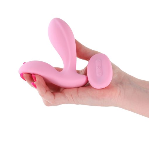 Secrets Rain Insertable Vibe With Remote Coral - Image 3