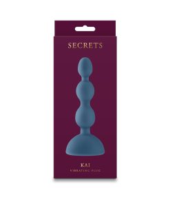 Secrets Kai Vibrating Anal Plug Dark Teal