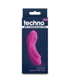 Techno Lucy App-Controlled Panty Vibe With Magnet Magenta