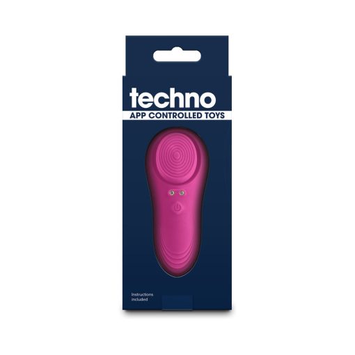 Techno Lucy App-Controlled Panty Vibe With Magnet Magenta - Image 4