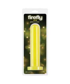 Firefly Thrill Large Glow-In-The-Dark Dildo Yellow