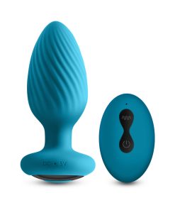 Inya Alpine 2.0 Gyrating And Vibrating Plug With Remote Teal
