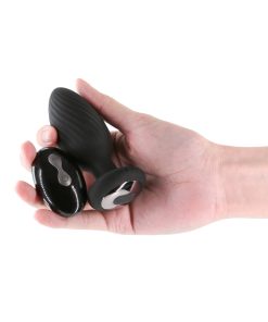 Renegade Alpine 2.0 Gyrating And Vibrating Plug With Remote Black