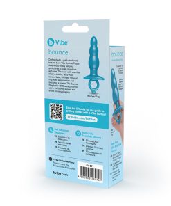 B-Vibe Butties Bounce Beaded Silicone Plug