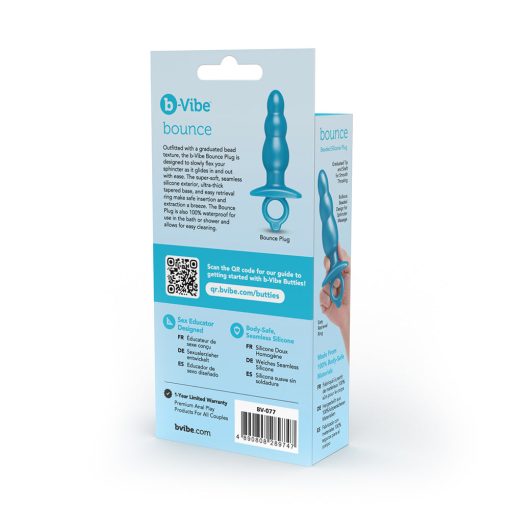 B-Vibe Butties Bounce Beaded Silicone Plug - Image 9