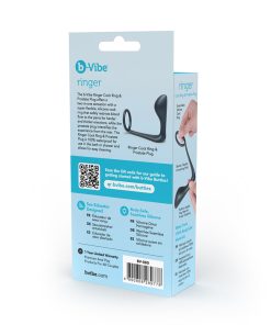 B-Vibe Butties Ringer C-Ring & Prostate Plug