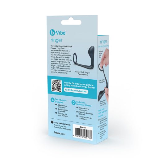 B-Vibe Butties Ringer C-Ring & Prostate Plug - Image 9