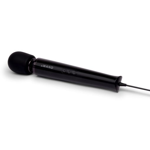 Le Wand Plug-In Vibrating Massager Black - Image 2