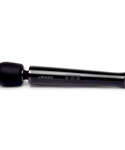 Le Wand Plug-In Vibrating Massager Black