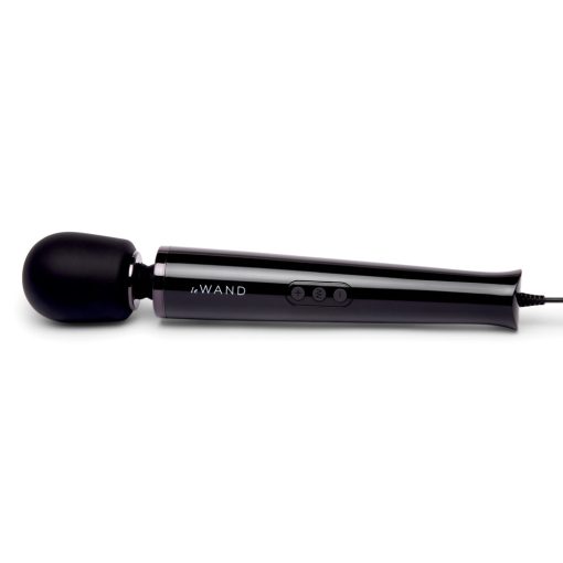 Le Wand Plug-In Vibrating Massager Black - Image 3