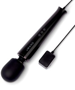 Le Wand Plug-In Vibrating Massager Black