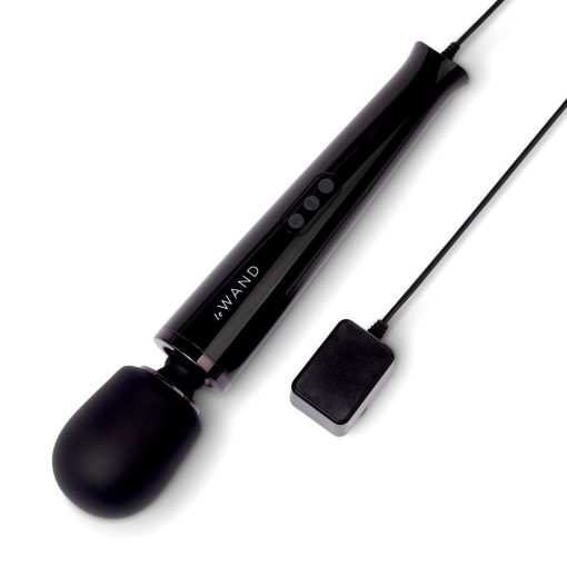 Le Wand Plug-In Vibrating Massager Black - Image 7