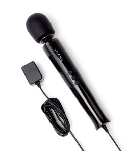 Le Wand Plug-In Vibrating Massager Black