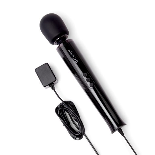 Le Wand Plug-In Vibrating Massager Black - Image 8