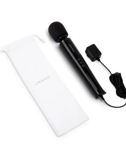 Le Wand Plug-In Vibrating Massager Black