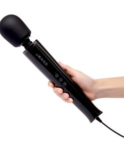 Le Wand Plug-In Vibrating Massager Black