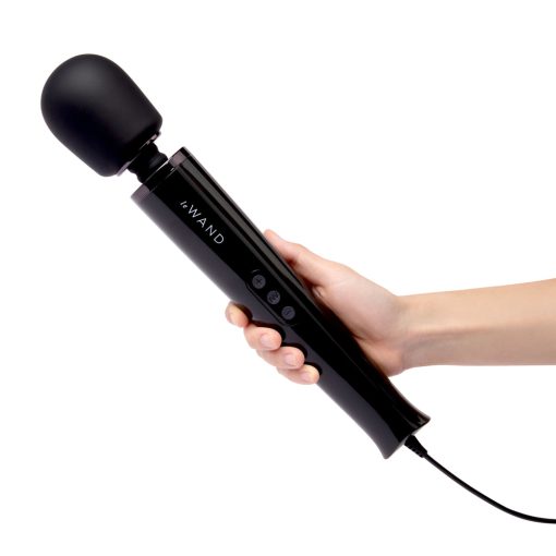 Le Wand Plug-In Vibrating Massager Black - Image 10
