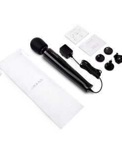 Le Wand Plug-In Vibrating Massager Black