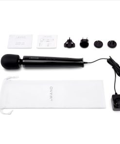 Le Wand Plug-In Vibrating Massager Black