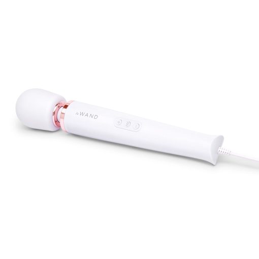 Le Wand Plug-In Vibrating Massager White - Image 2