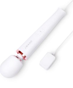 Le Wand Plug-In Vibrating Massager White
