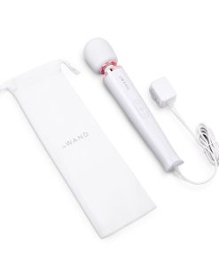 Le Wand Plug-In Vibrating Massager White